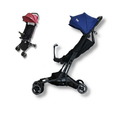 Gambar Kuru Baby stroller triton blue