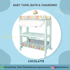 Gambar Cocolatte Baby tafel bath & changing table 2in1