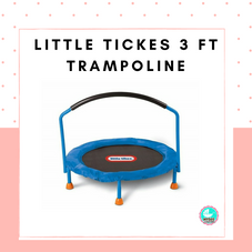 Gambar Little tickes Little tickes 3 ft trampoline