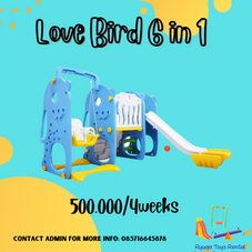 Gambar Labeille Love bird slide n swing