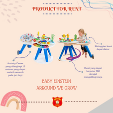 Gambar Baby einstein Arround we grow