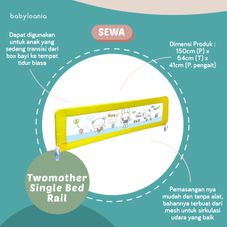 Gambar Twomother Single bed rail