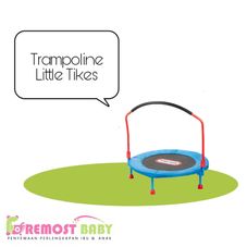 Gambar Little tikes Little tikes easy store trampoline