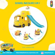 Gambar Yaya School bus slide