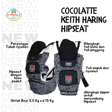 Gambar Cocolatte    X keith haring hipseat carrier 9001 gendongan bayi 