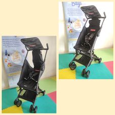Gambar Cocolatte Stroller minima como grey