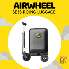Gambar Airwheel Se3s riding luggage
