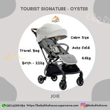 Gambar Joie Stroller joie tourist signature oyster - cabin size