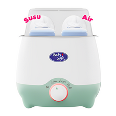 Gambar Baby safe Lbw01 twin bottle warmer