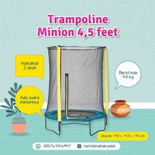Gambar Plum Trampoline minion