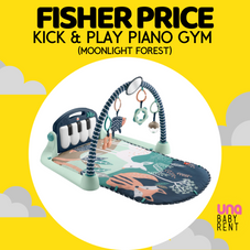 Gambar Fisher price Kick & play piano gym moonlight forest