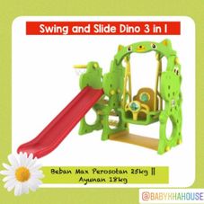 Gambar Tobebe Swing and slide jumbo 3in1 dino