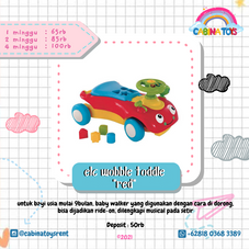 Gambar Elc Wobble toddle in red