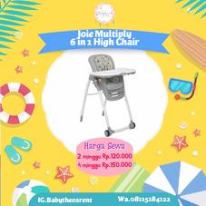 Gambar Joie  High chair multiply 6 in 1