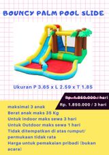 Gambar Bouncy Palm pool slide