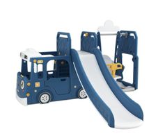 Gambar Happy play Bus 3 in 1 bus slide and swing