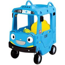 Gambar Yaya Tayo roof car ride on