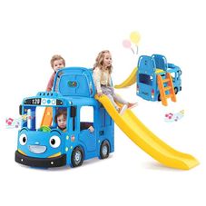 Gambar Yaya Tayo the little bus 3 in 1 bus slide