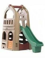 Gambar Step2  Big slide & playhouse