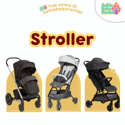 Gambar Stroller Travelling & Cabin Size