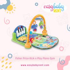 Gambar Fisher price Kick n play piano gym