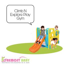 Gambar Grow n up Climb and explore play gym