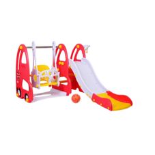Gambar Labeille C 517 c 3in1 luxury otto london bus slide swing basketball