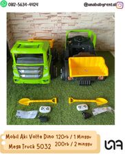 Gambar Mobil aki truck volta Mobil aki truck hijau