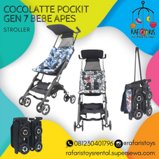 Gambar Cocolatte Stroller pockit gen 7 cl 839 bebe apes