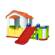 Gambar Tobebe Big happy playhouse with slide