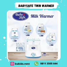 Gambar Babysafe Twin bottle sterilizer & warmer