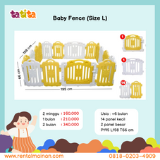 Gambar Speeds Baby fence / pagar playground (size l)