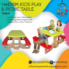 Gambar Haenim Playhouse kids play & picnic table