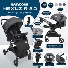 Gambar Babydoes Stroller babydoes nexus r 2.0