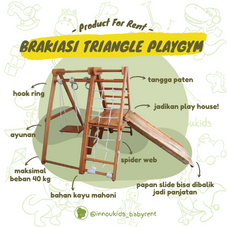 Gambar Innoukids Brakiasi triangle playgym