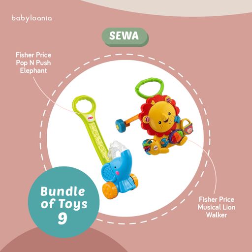 Sewa Bundle Promo, Babyloania - Sewa Perlengkapan & Mainan Bayi dan Anak