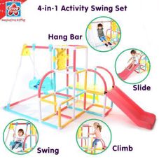 Gambar Grow n up 4in1 activity swing set