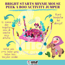 Gambar Bright starts Peek a boo minnie mouse activity jumper