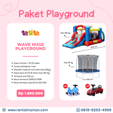 Gambar  Paket wave huge playground