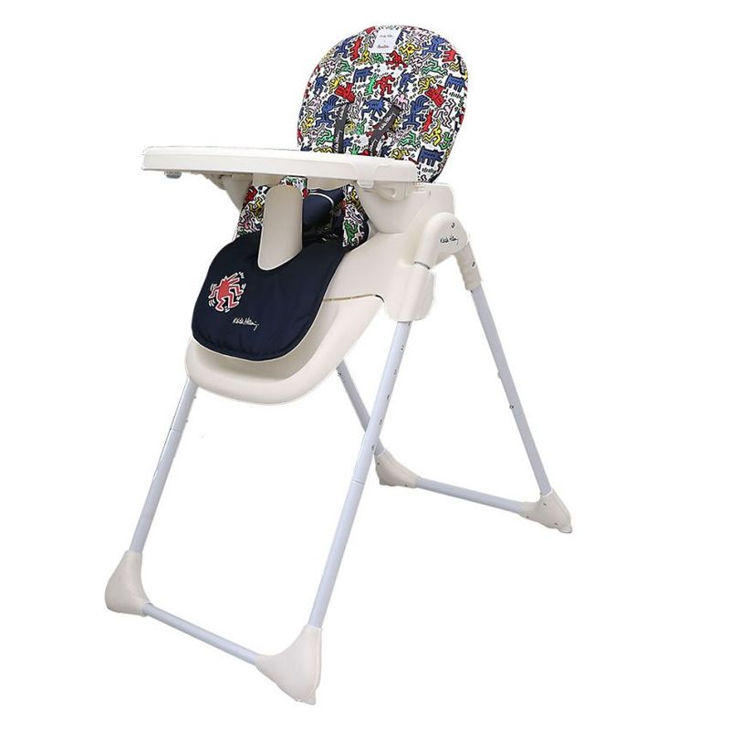 Minimalist High Chair Cocolatte Keith Haring for Large Space