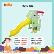 Gambar Labeille Bunny slide and basketball