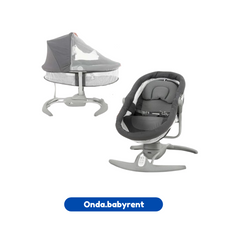 Gambar Cocolatte  Loungez 2-in-1 swing bassinet