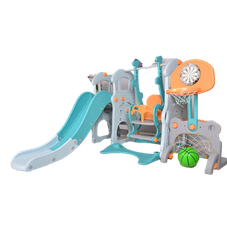 Gambar Parklon   big castle 5-in-1 fun slide & swing