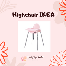 Gambar  Antilop ikea high chair with tray highchair