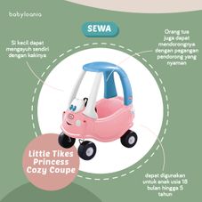 Gambar Little tikes Princess cozy coupe 30th anniversary car