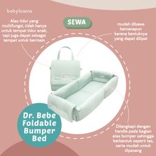 Gambar Dr. bebe Foldable bumper bed