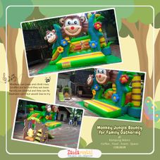 Gambar Nb Bouncy monkey jungle with slide
