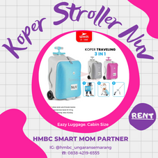Gambar Speeds Koper stroller travelling nuv luggage eazy