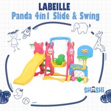 Gambar Labeille Panda 4 in 1 slide & swing