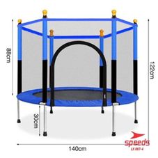 Gambar Speeds Speeds mini trampoline55” inch mainan trampolin anak -dewasa